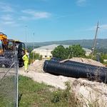 Ontinyent executa obres antiinundacions al polígon industrial Casa Balones