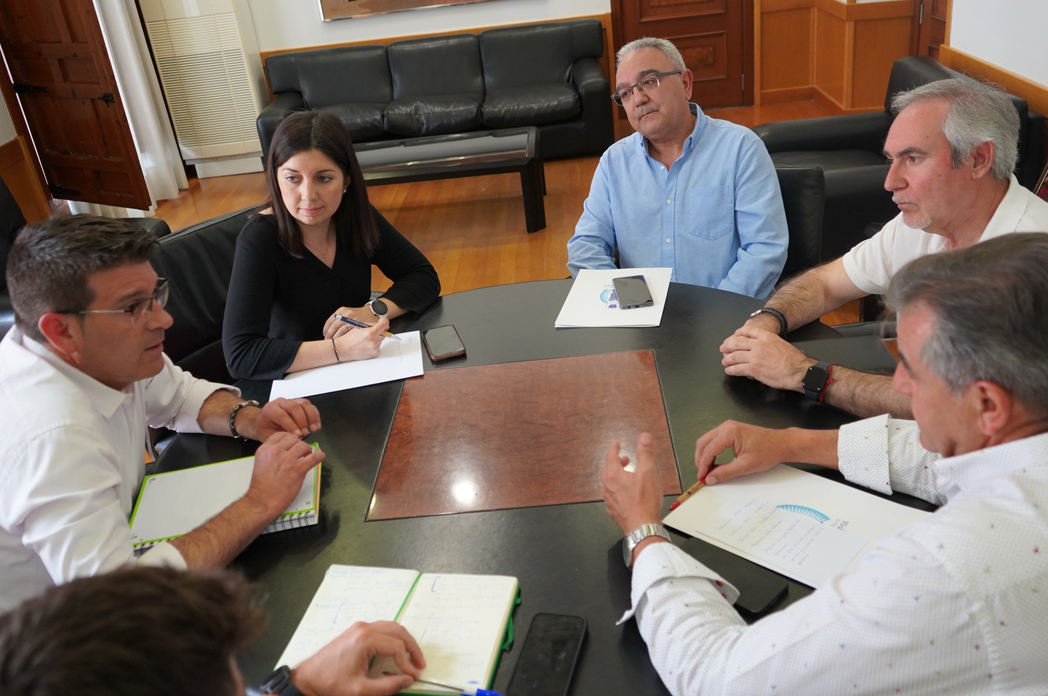 Jorge Rodríguez, Àngels Muñoz i la nova directiva de la A. Puríssima