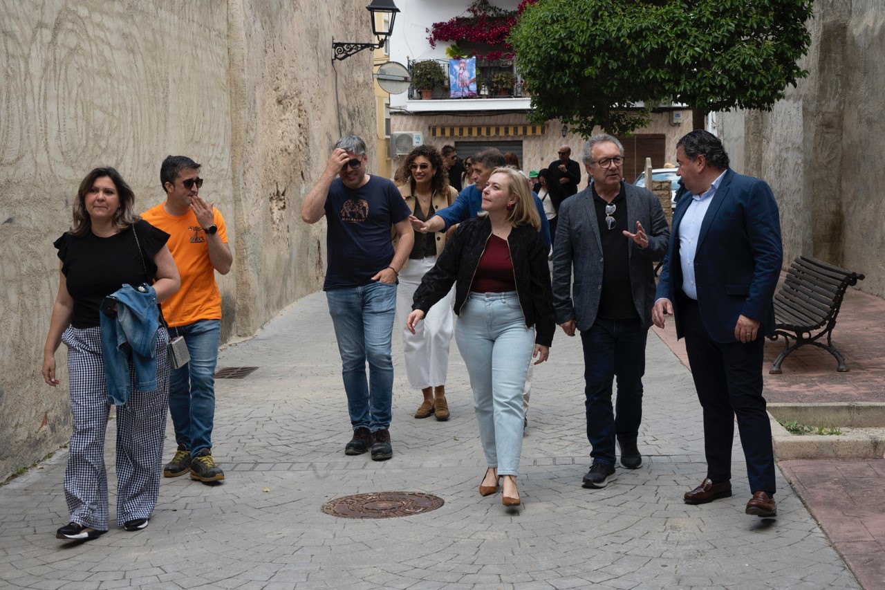 Visita de Natalia Enguix al Palomar