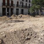 Sorpresa en la plaça de la Concepció d'Ontinyent