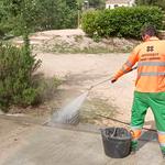 Ontinyent inicia la neteja intensiva en els parcs i jardins municipals