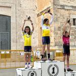 La Escuela de Ciclismo de Ontinyent, en Camp de Mirra