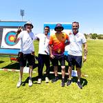 El Club de Tiro con Arco de Ontinyent, en la tercera jornada de la Liga de Aire Libre 