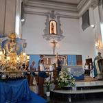 Històrica visita de la Puríssima a les Monges Carmelites