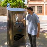 Ontinyent instala una fuente de agua en la plaza de la Coronació