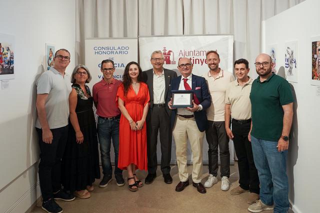 El cónsul honorario de Grecia en València visita Ontinyent