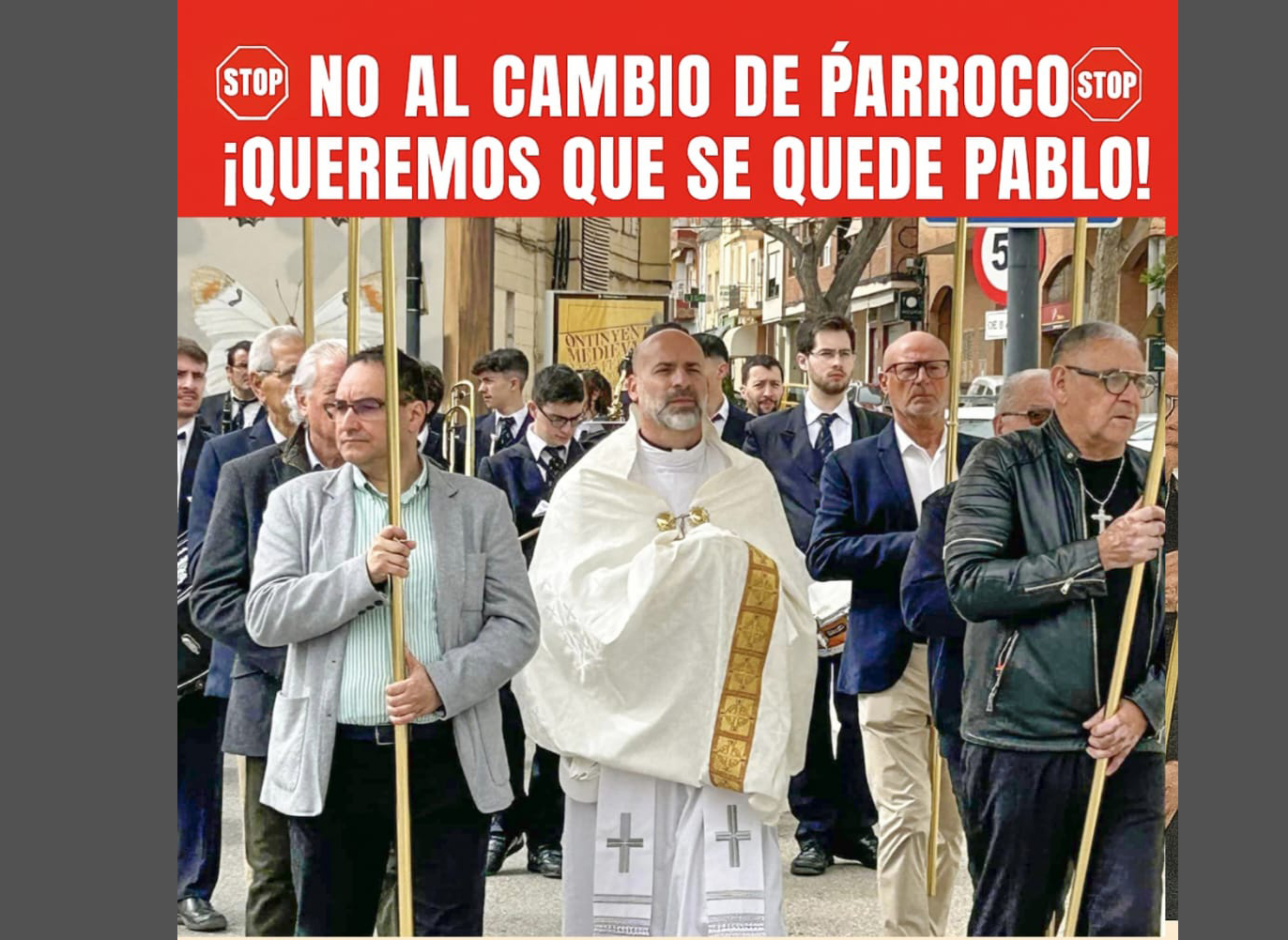 Pablo Beltrán, rector de Sant Rafel