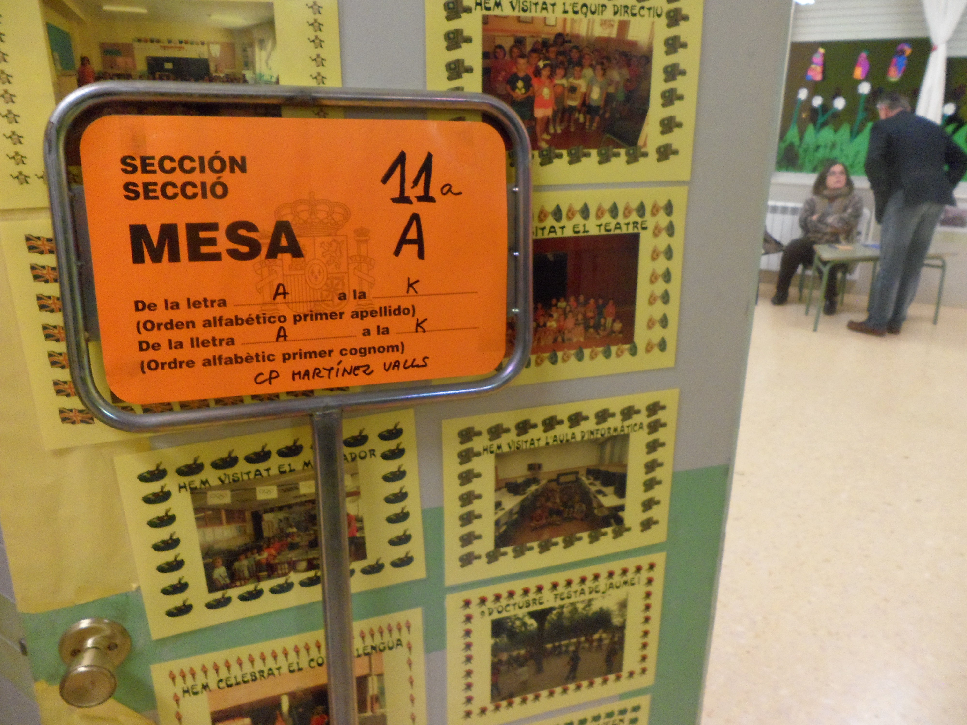 Col·legi electoral a Ontinyent
