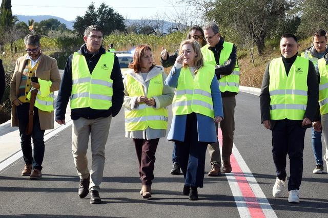 La Diputació invertix 900.000 € en la millora del Carril de la Costa 