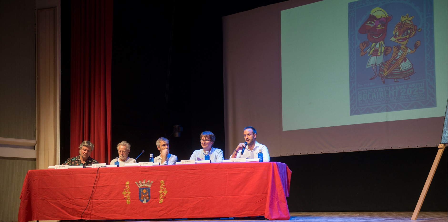 Presentació del cartell anunciador
