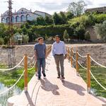 La nova passarel·la del Clariano uneix natura i ciutat a Ontinyent