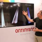 Ontinyent recupera la il·luminació ornamental dels fumerals industrials
