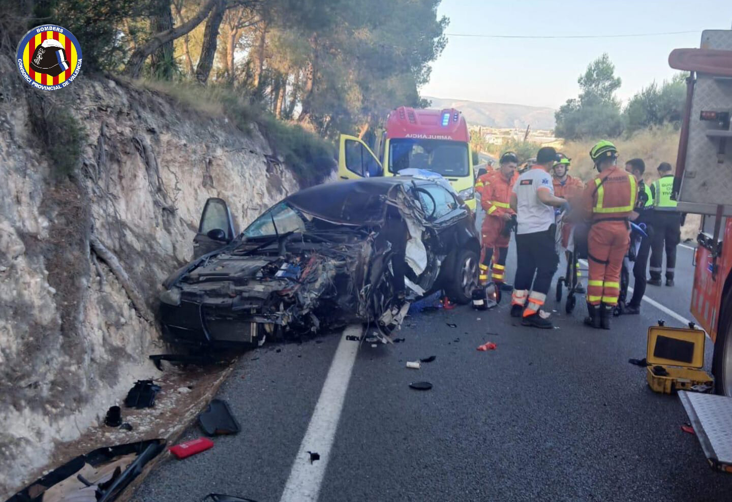 Així ha quedat el cotxe