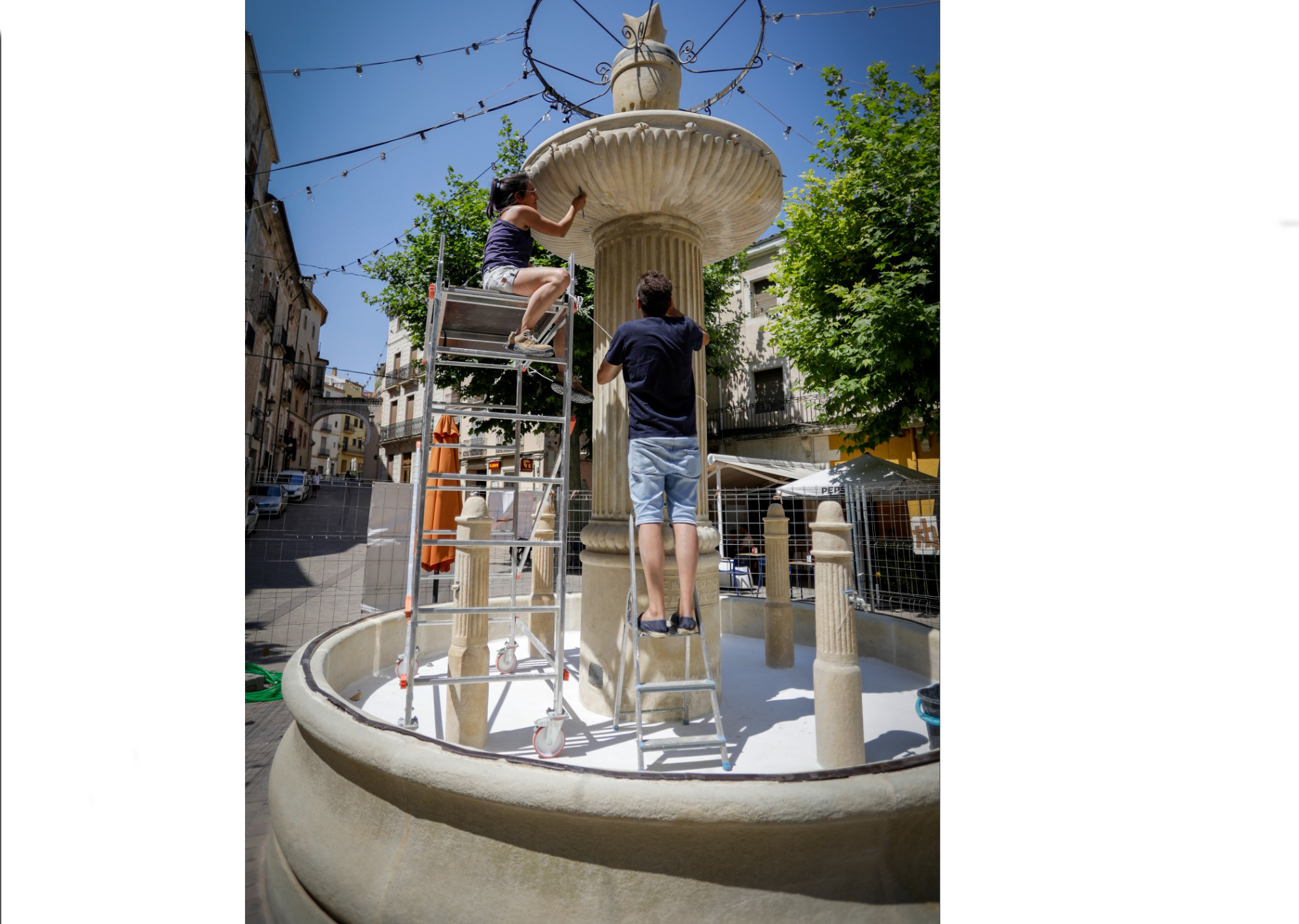 Font de la plaça de l'Ajuntament de Bocairent
