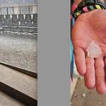 El temporal deixa una gran i ràpida tempesta a Ontinyent