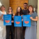 El comerç local d’Ontinyent alça la veu contra la violència a Gaza