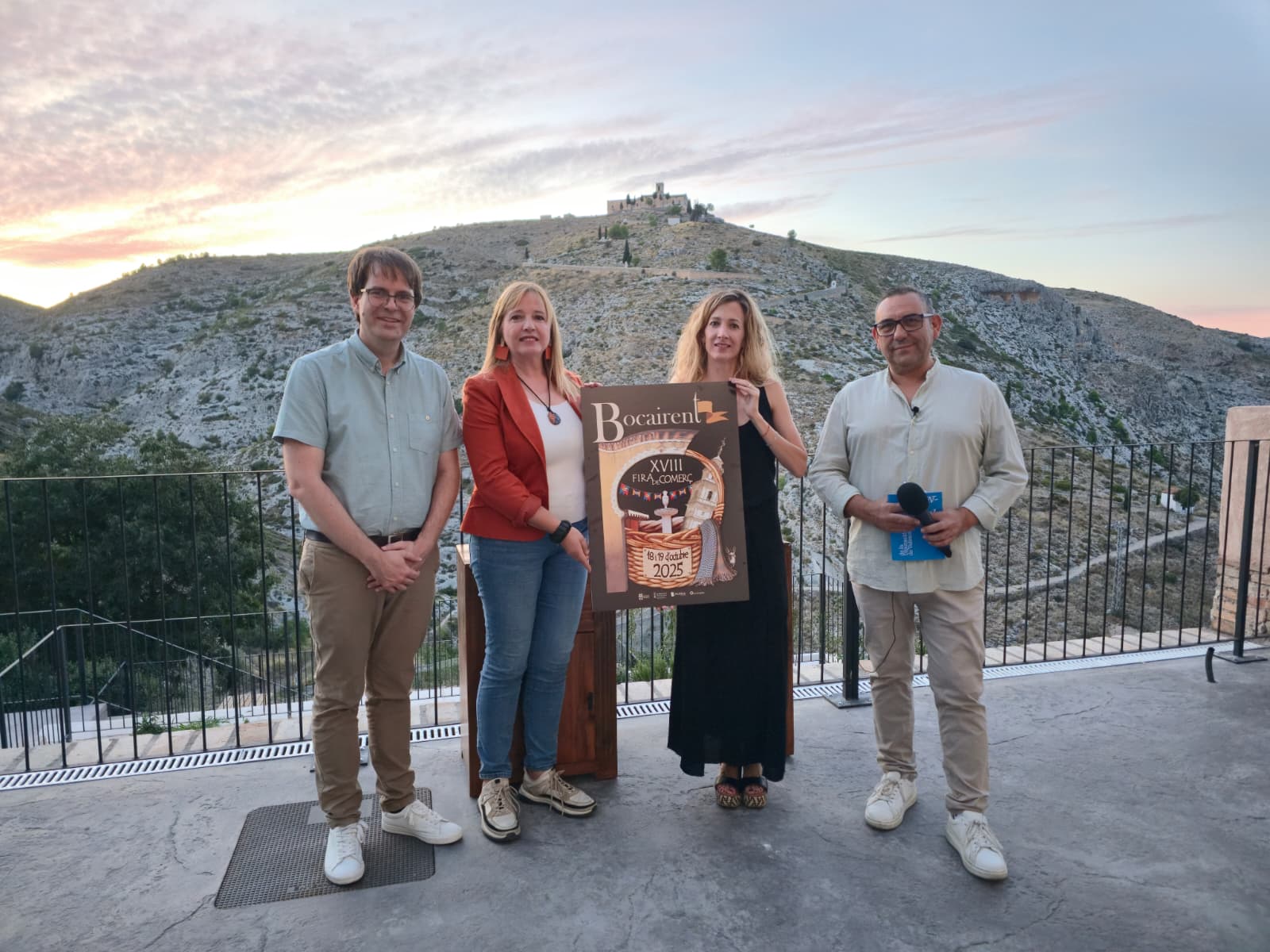 Presentació de cartell de la Fira del comerç