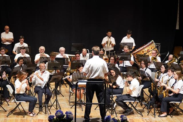 Concierto de intercambio entre la Agrupación M. Montaverner y la SM Vila de Bocairent