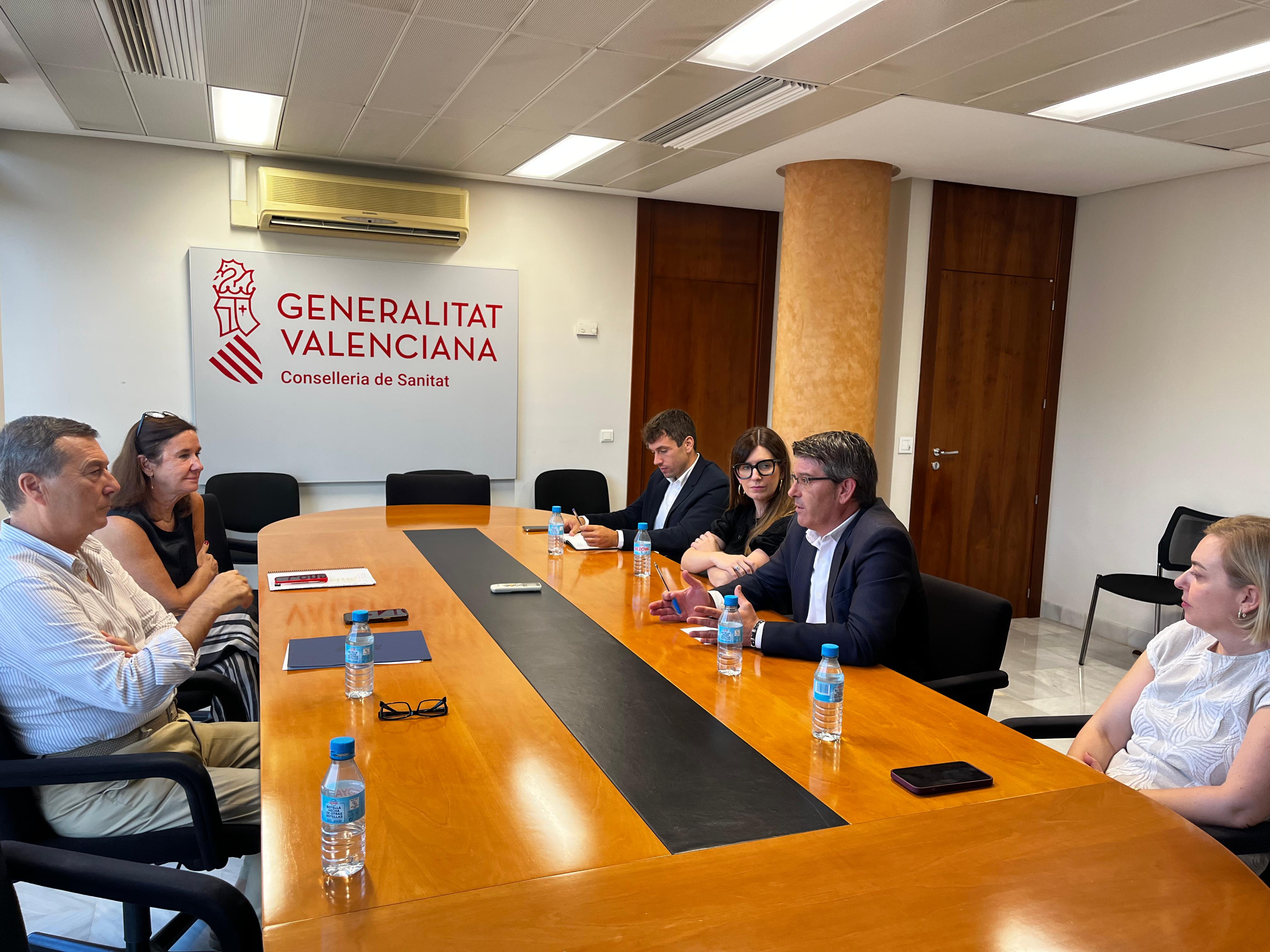 Reunió amb el conseller de Sanitat