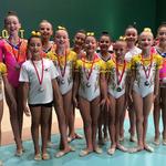 Las gimnastas del Club Deportivo Ontinyent empiezan la temporada a lo grande 
