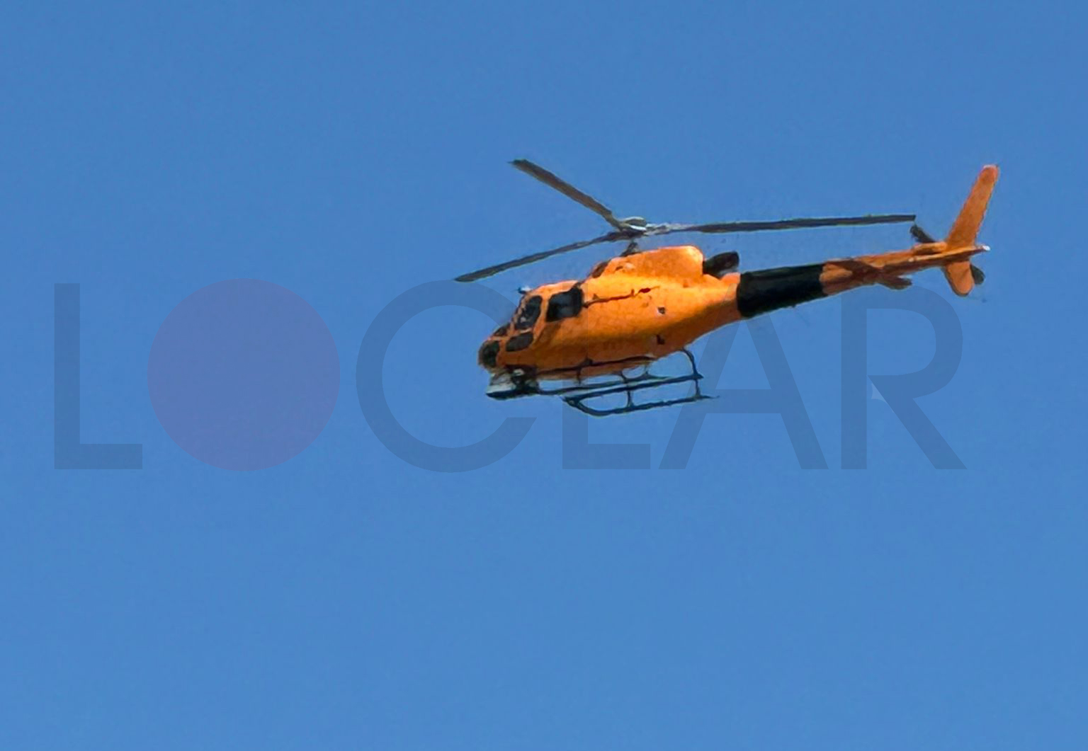 L'helicòpter taronja, hui a Ontinyent