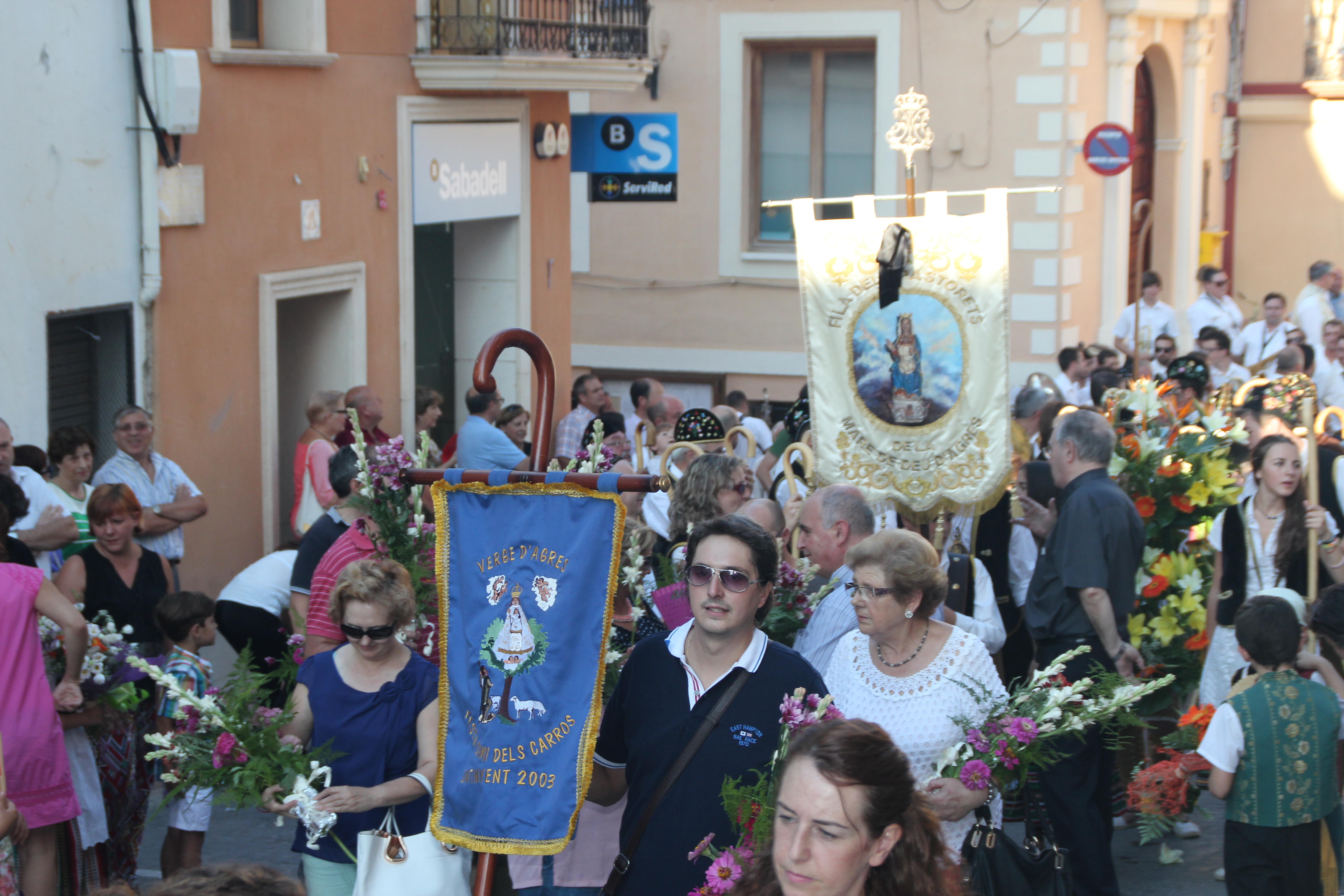 Romeria a Agres. (Archivo)