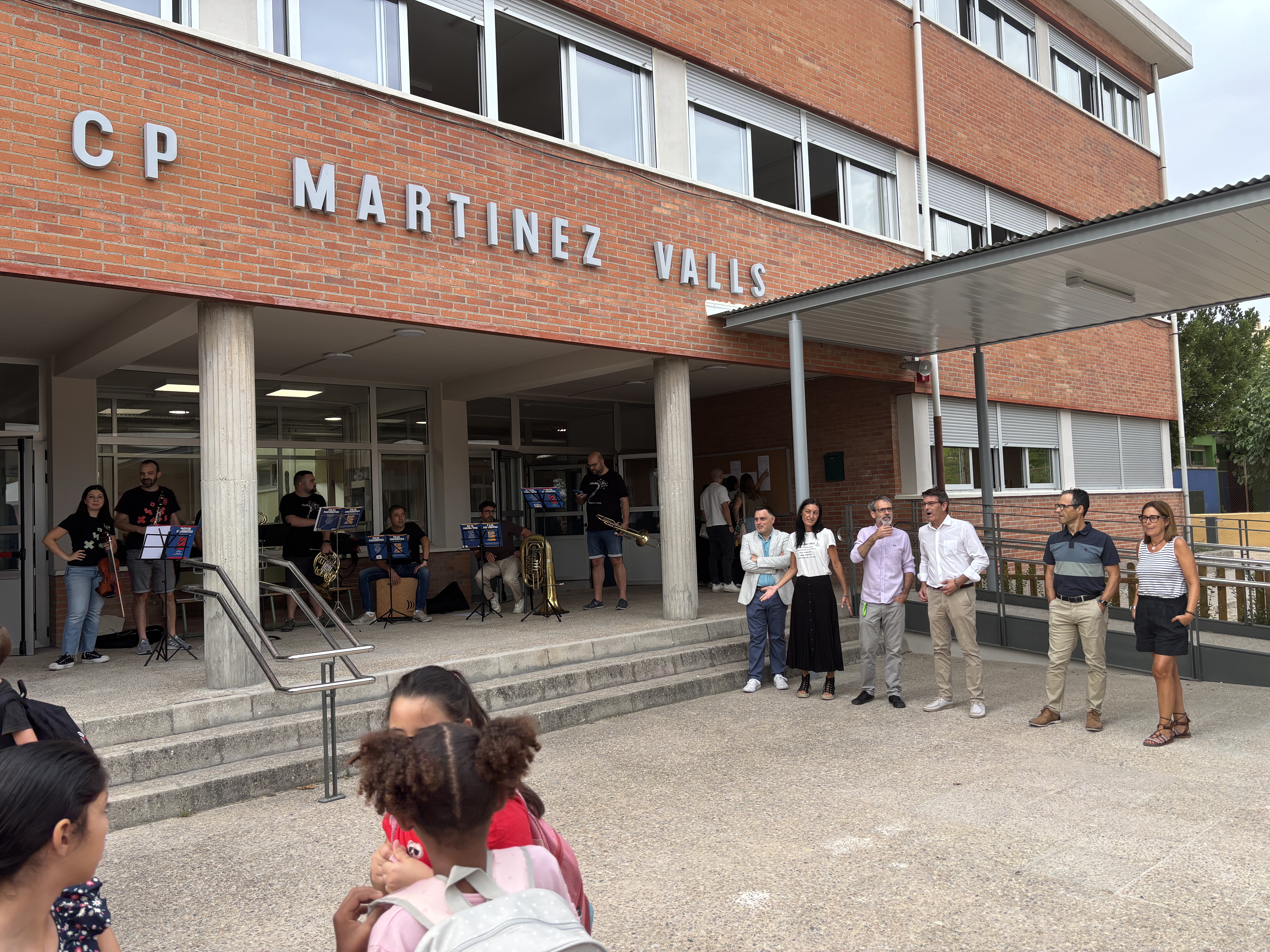 Inici de curs al CEIP Martínez Valls