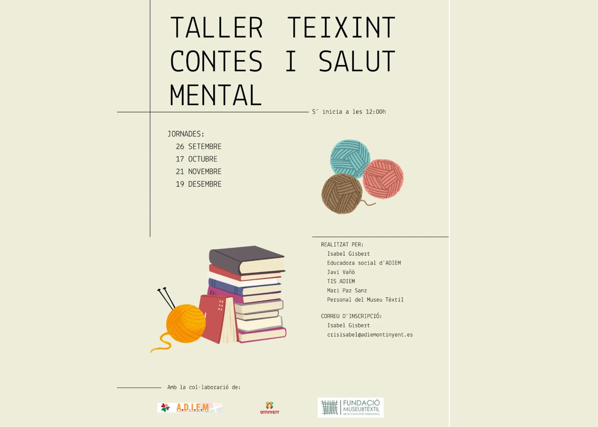 Cartel del taller